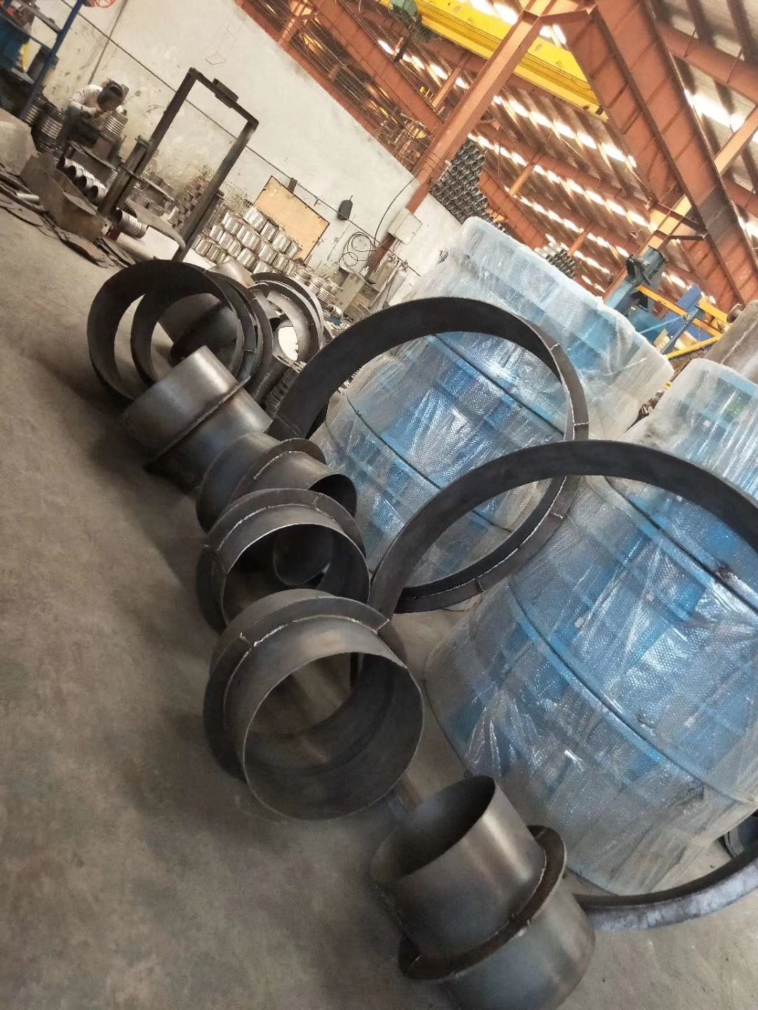 四川客戶定制防水套管發貨現場